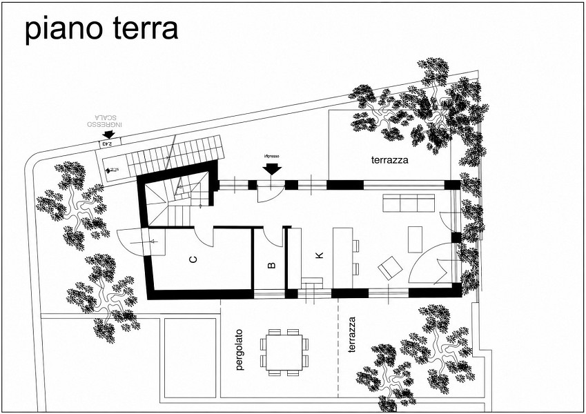 ALBARO, VILLA INDIPENDENTE DI NUOVA COSTRUZIONE DI 225 MQ, UNICA NEL SUO GENERE
