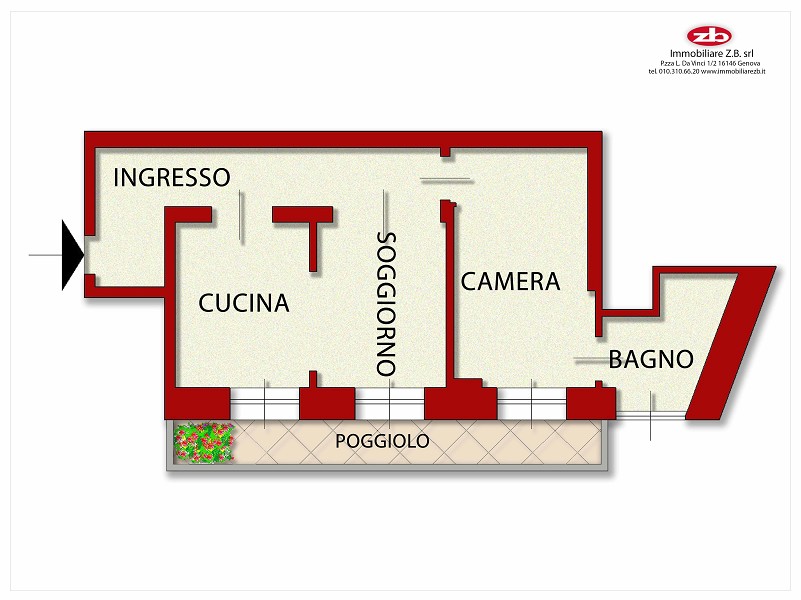 Vico Barnabiti, comodi 60 mq