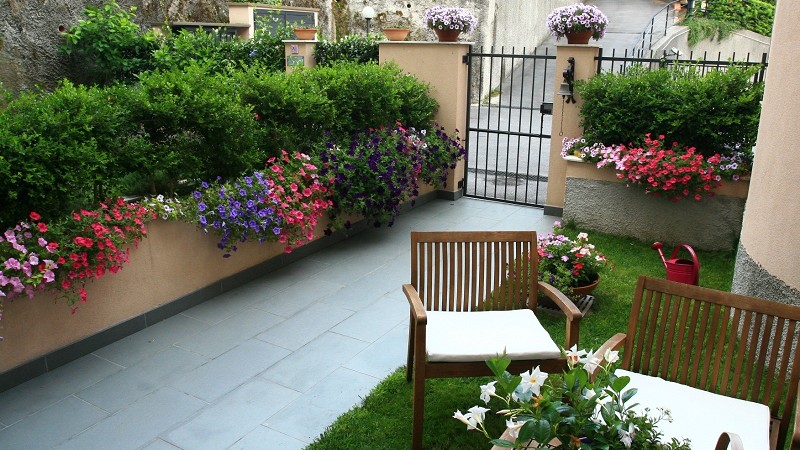 Borzoli, delizioso appartamento con giardino