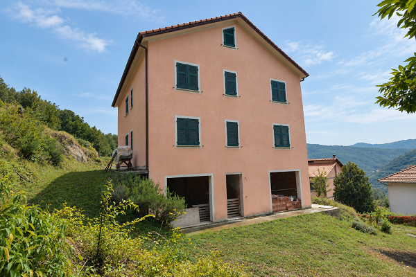 Villa bifamiliare con terreno