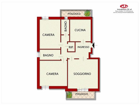 Via Angelo Carrara, contesto privato, ordinati mq 115, possibilità box