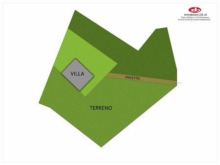 Ronco Scrivia, villa indipendente da ristrutturare con 2000 metri quadrati di terreno