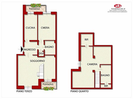 Bogliasco, elegante appartamento di 134 mq con vista mare