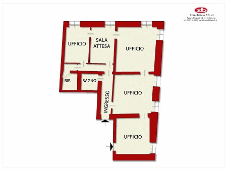 Ufficio di prestigio in Via San Vincenzo